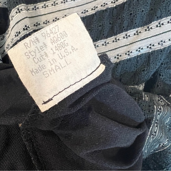 Bisou Bisou black and silver dress size small - Picture 6 of 6